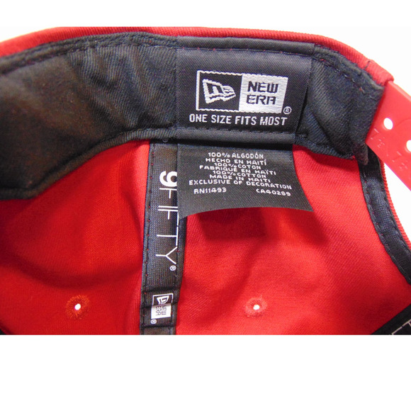 New Era San Francisco 49ers Red SnapBack Hat Side One Size NFL Team 9Fifty 950 - Picture 9 of 11